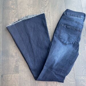 Rewash Dark Indigo Flare Jeans
